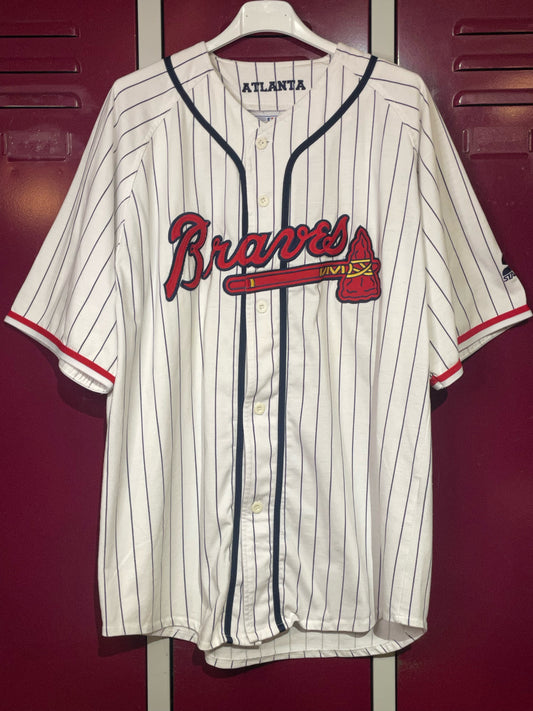 Vintage Atlanta Braves Starter Brand Jersey Size Large