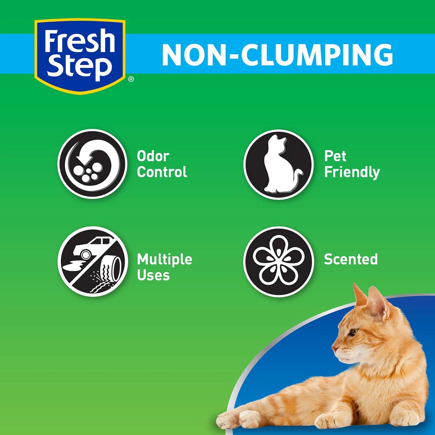 fresh step non clumping cat litter reviews