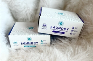 Sample Pack of Eco-Friendly Laundry Detergent Sheets - Lavender, 10 Loads by Seas of Action