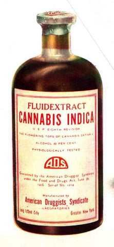 Cannabis Medicine from the 1800s