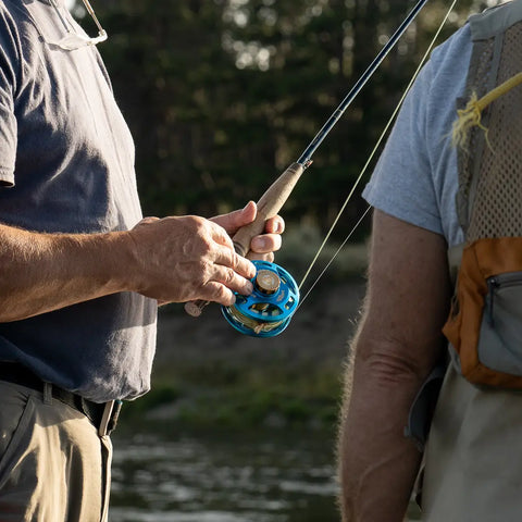 Fly Rods and Fly Fishing Reels - Envy 406 Reels and Warm Springs Flyrods In Action