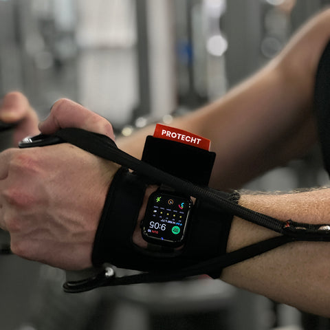 how to wear wrist wraps with apple watch