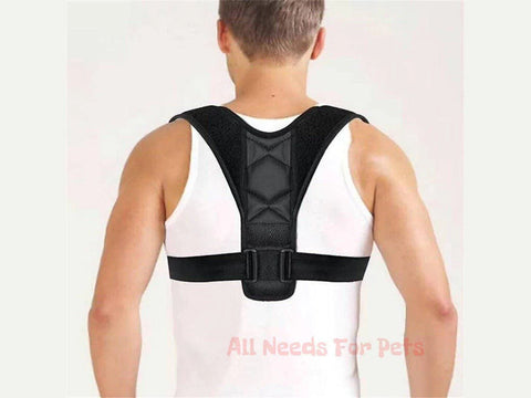 Back Posture Corrector - Upper Back Brace - All Needs For Pets