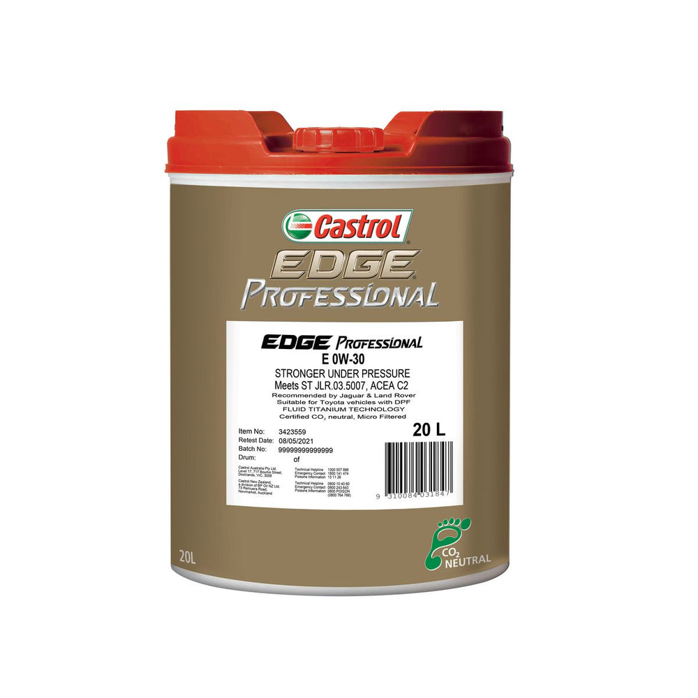 Castrol Edge Professional E 0W-30 - The Lubrication Store