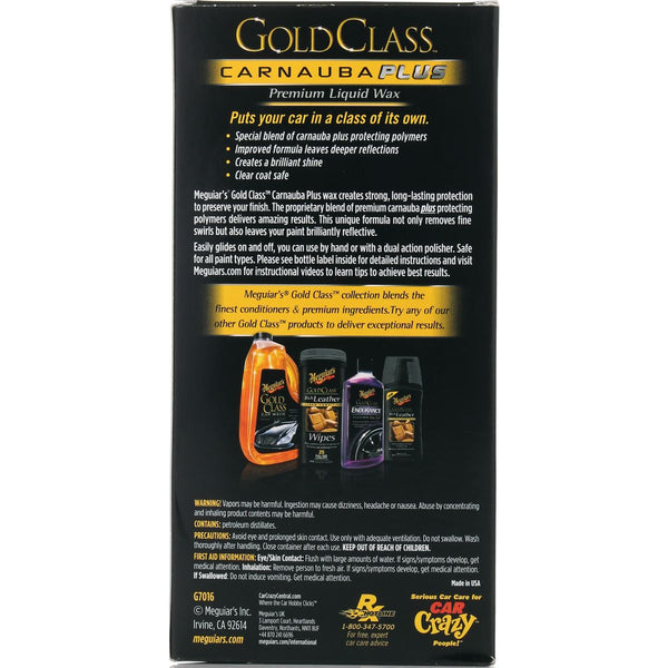 Meguiars G7116 Car Wash Shampoo & Conditioner Gold Class Endurance