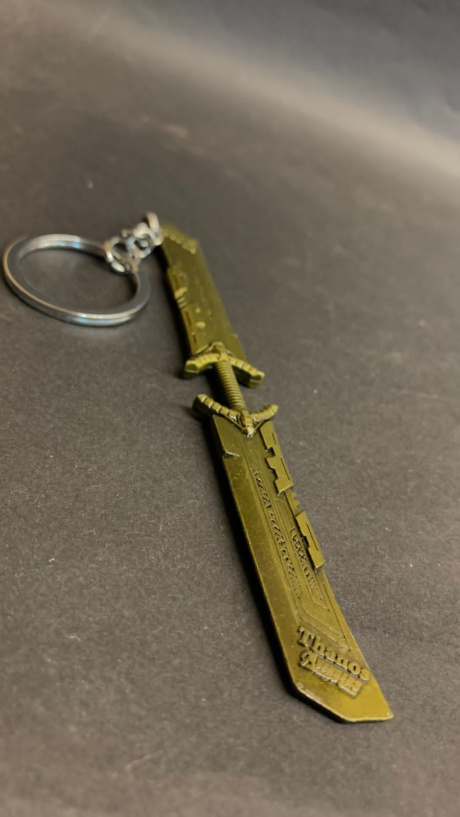 thanos blade keychain