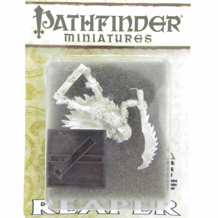 RPR60026 The Scribbler Male Barbarian Miniature 25mm Heroic Scale 2nd Image