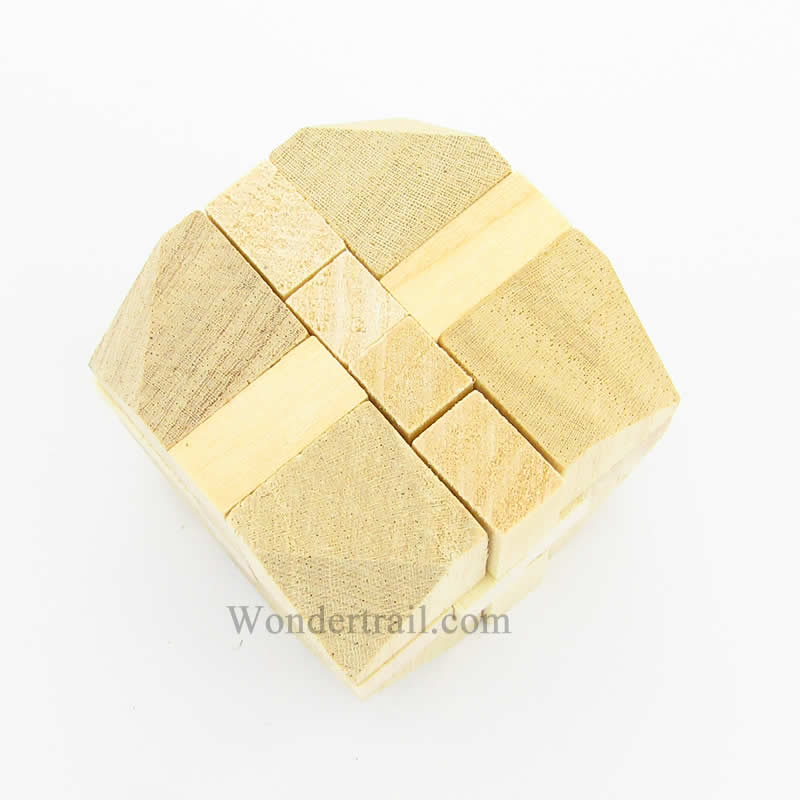 WEX48-4002 Wooden Cube Puzzle by Wood Expressions