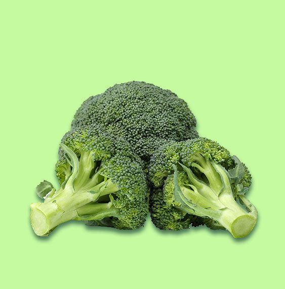 Folic acid as present in 180 gms of broccoli