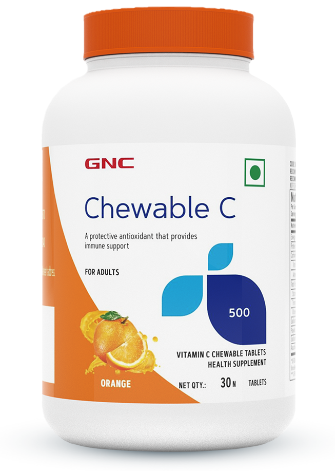 GNC Vitamin C Chewable 500mg