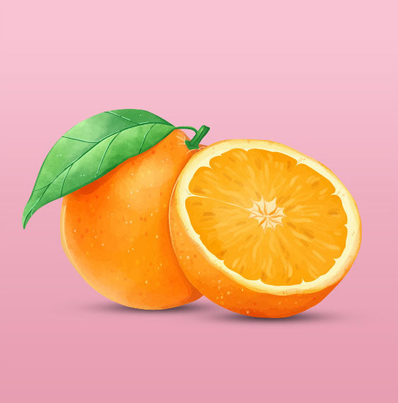 Vitamin C as present in 20g Orange Slices*