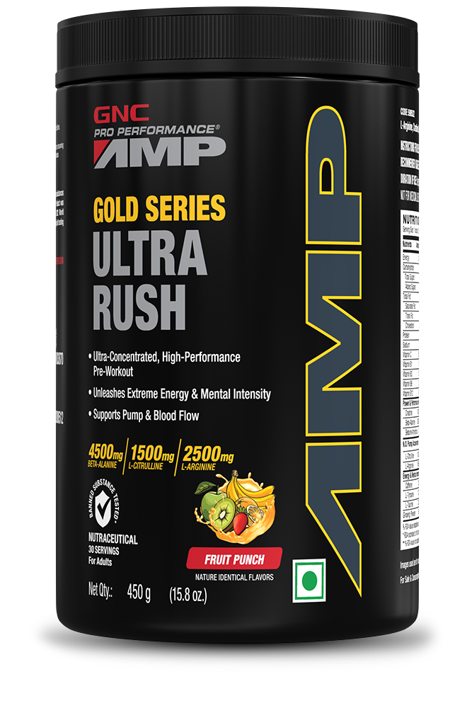 GNC AMP Gold Series Ultra Rush 450gms