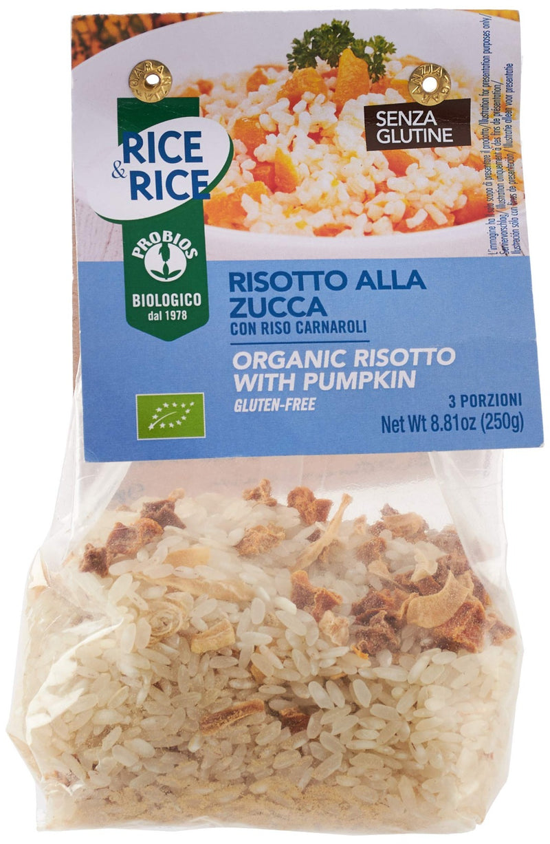 Organic Risotto With Pumpkin 250Gr