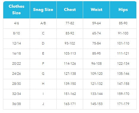 How to choose your Snag size – Snag US