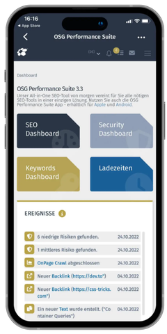 Performance Suite Mobile App