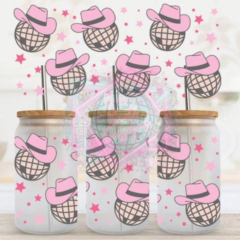 16oz UV DTF cup Wrap- Retro Boujee – BossyBootsDesigns