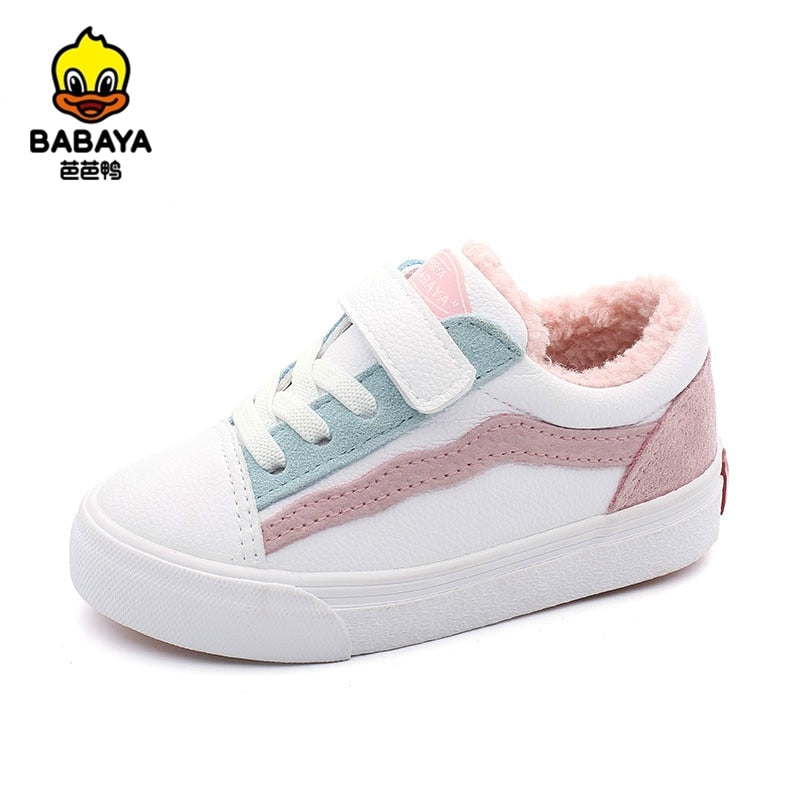 babaya Baby Winter Shoes Girls Boots Toddler Winter Shoes Warm Plus Ve –  May's Freedom Store