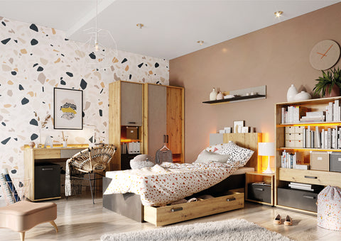 Archie's Place UK Qubic BedSet Room Furniture
