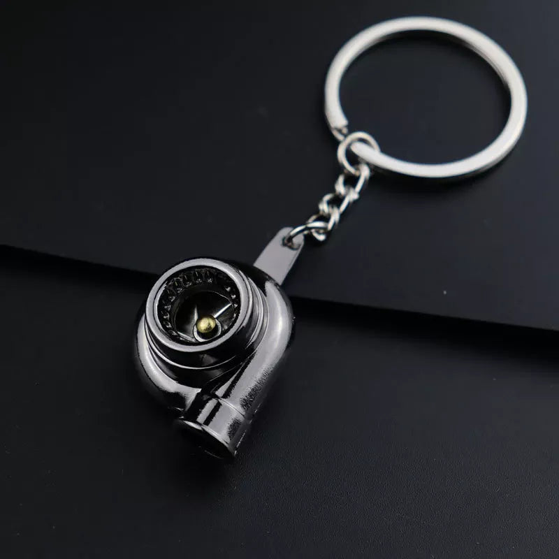 TunerLifestyle Wheel with Disc Brake Keychain Gold