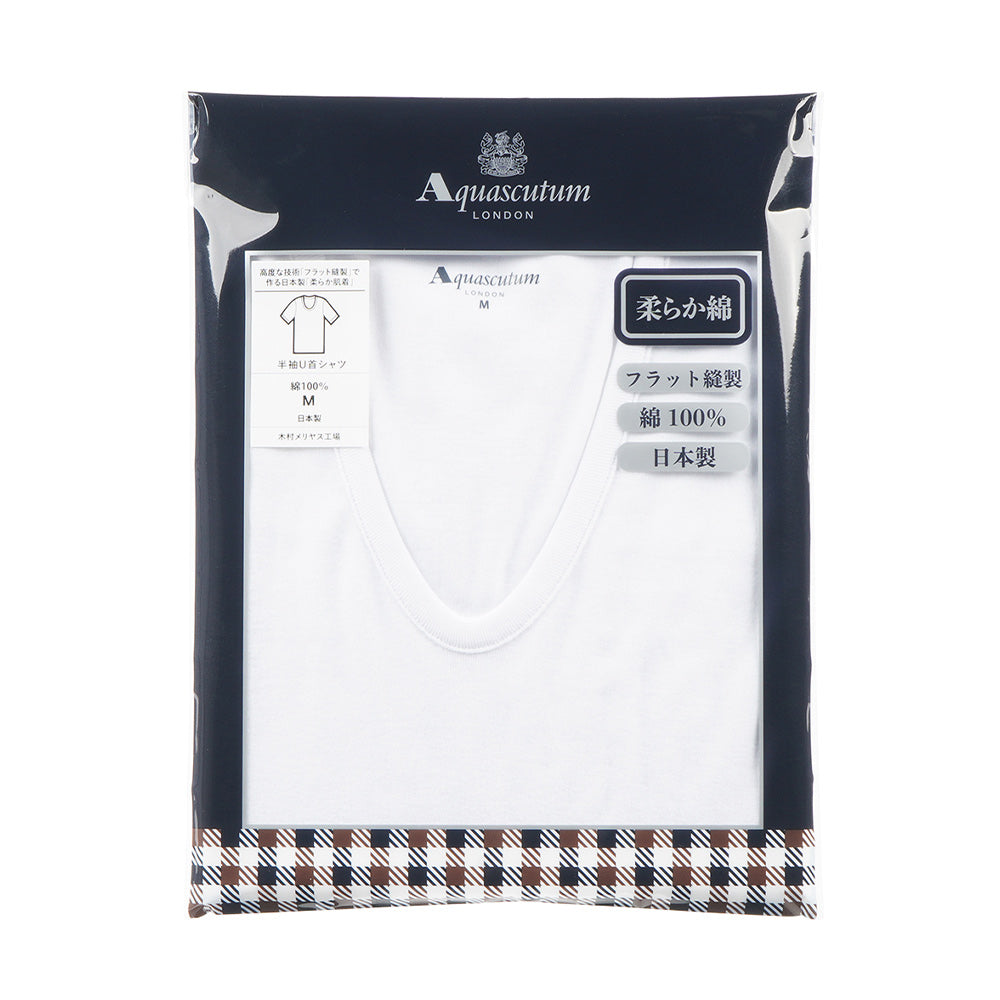 Aquascutum アクアスキュータム 半袖Ｕ首／超長綿 – RENOWNINX ONLINE SHOP