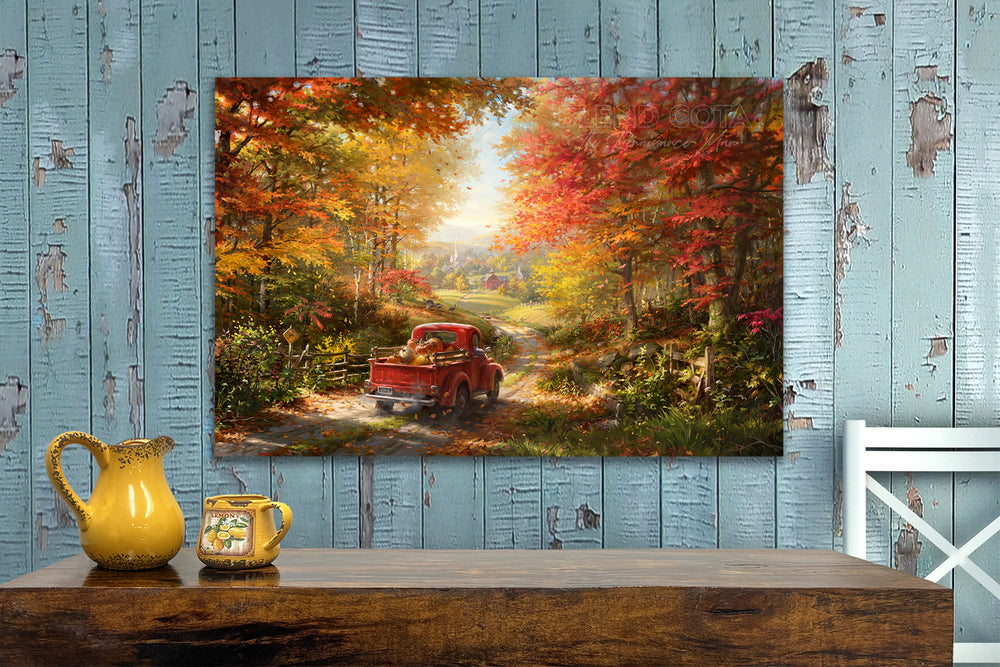 Gone Fishing (Limited Edition Canvas) - Blend Cota Studios