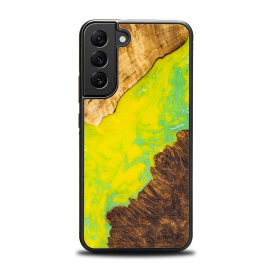 Samsung Galaxy S22 Plus Resin & Wood Phone Case - SYNERGY#A12