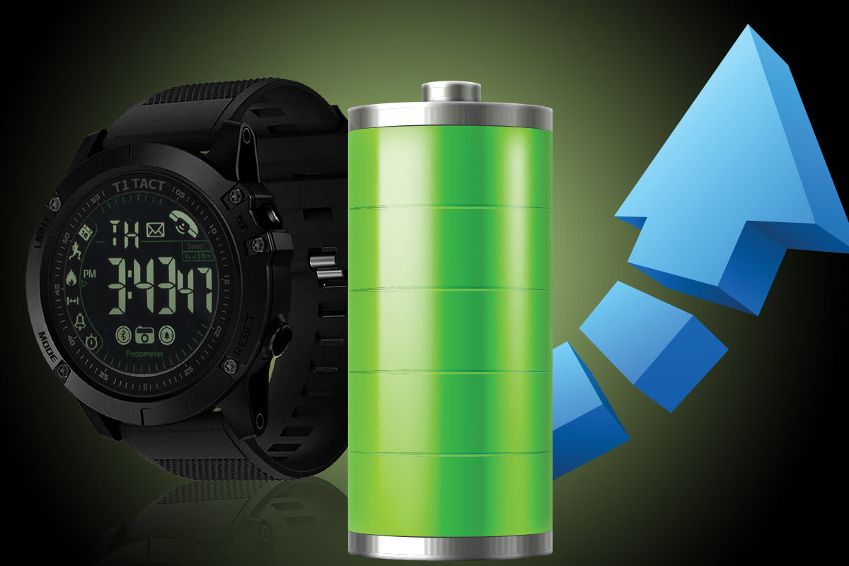 How to improve your Tactical Smartwatch battery life
