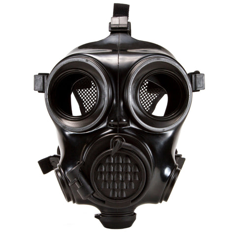 Reproduction WW1 masque à gaz en daim gris allemand - Première