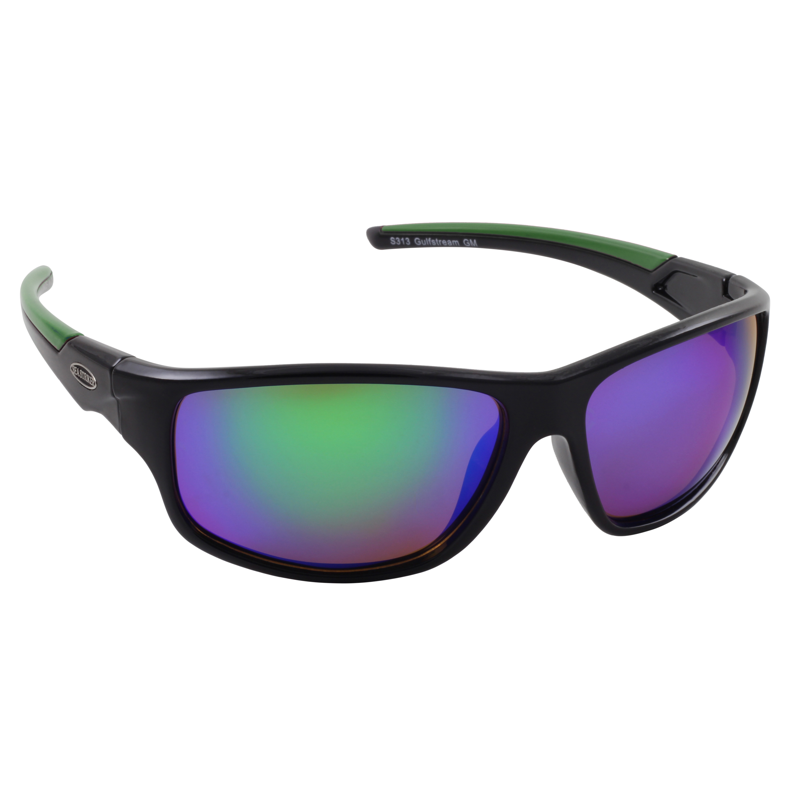 Sea Striker Tradewinds Polarized Sunglasses Rectangular, Black, One Size