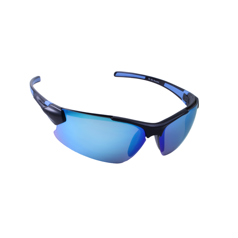 Optic Edge Overdrive Mirrored Sports Wrap Sunglasses – Cliff Weil Eyewear