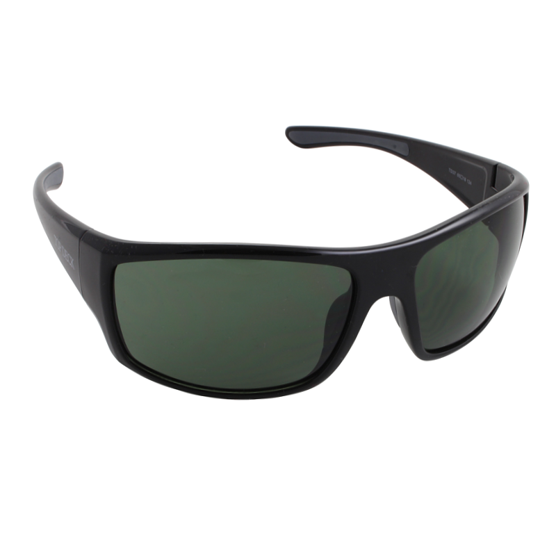 Sea Striker Buccaneer Beach Boating Fishing Polarized Sunglasses Men Women  Black Frame w/Blue Mirror Lens