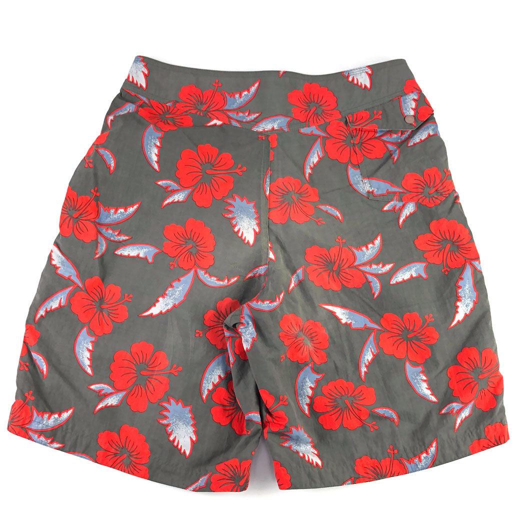 Patagonia Flower Swim Shorts パタゴニア スイムショーツ 水着 Lサイズ ブラウン 古着 Rigrig