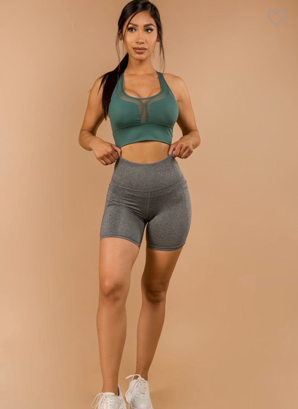 Activewear Two In One Drawstring Shorts