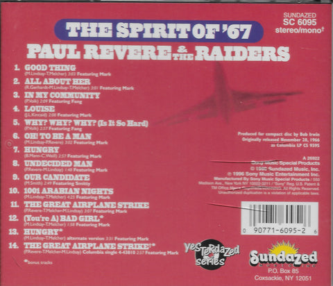 Spirit of '67 CD Back