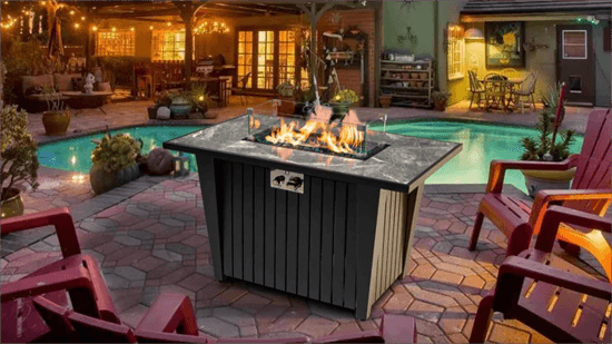 gas fire pit