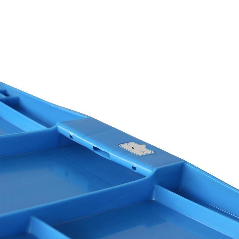 Logistics Turnover Box Large Capacity Storage Box Plastic Storage Box Clothes Toys Tools Storage Box 835 * 570 * 510 mm Blue