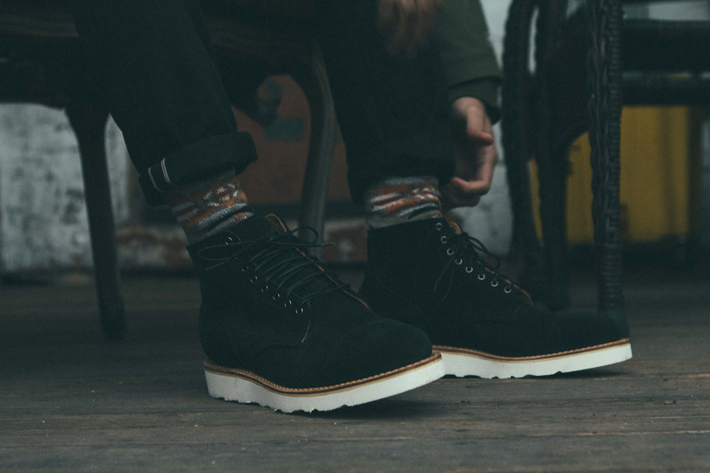 viberg suede service boot