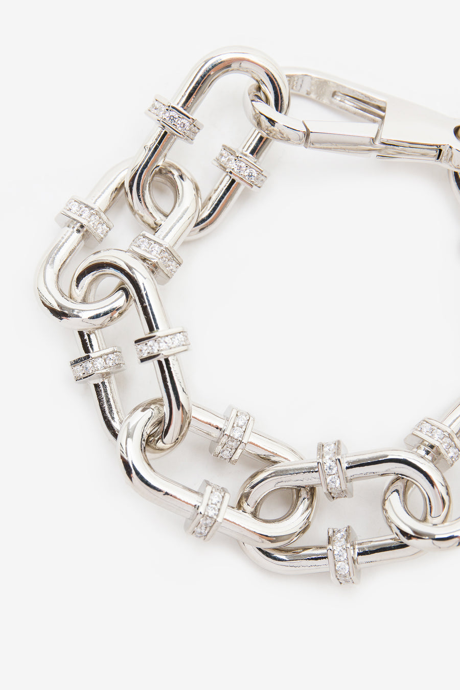 XL Chain Ovex Link Bracelet in Sterling Silver