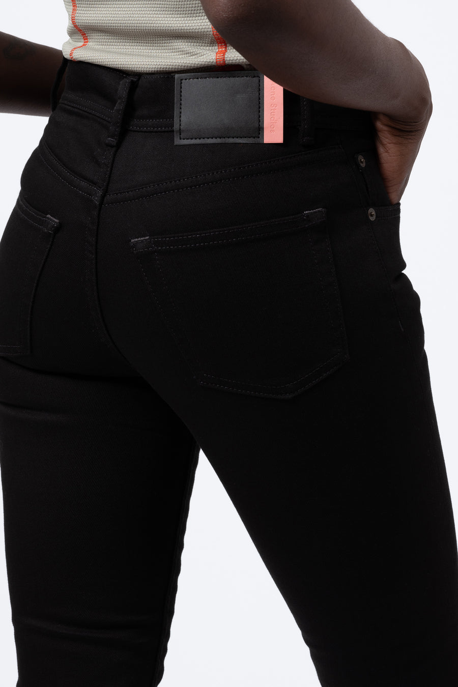 acne studios black jeans