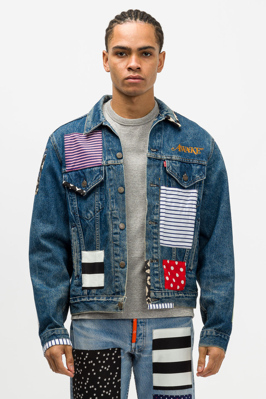 Levi's Trucker Jacket in Patchwork