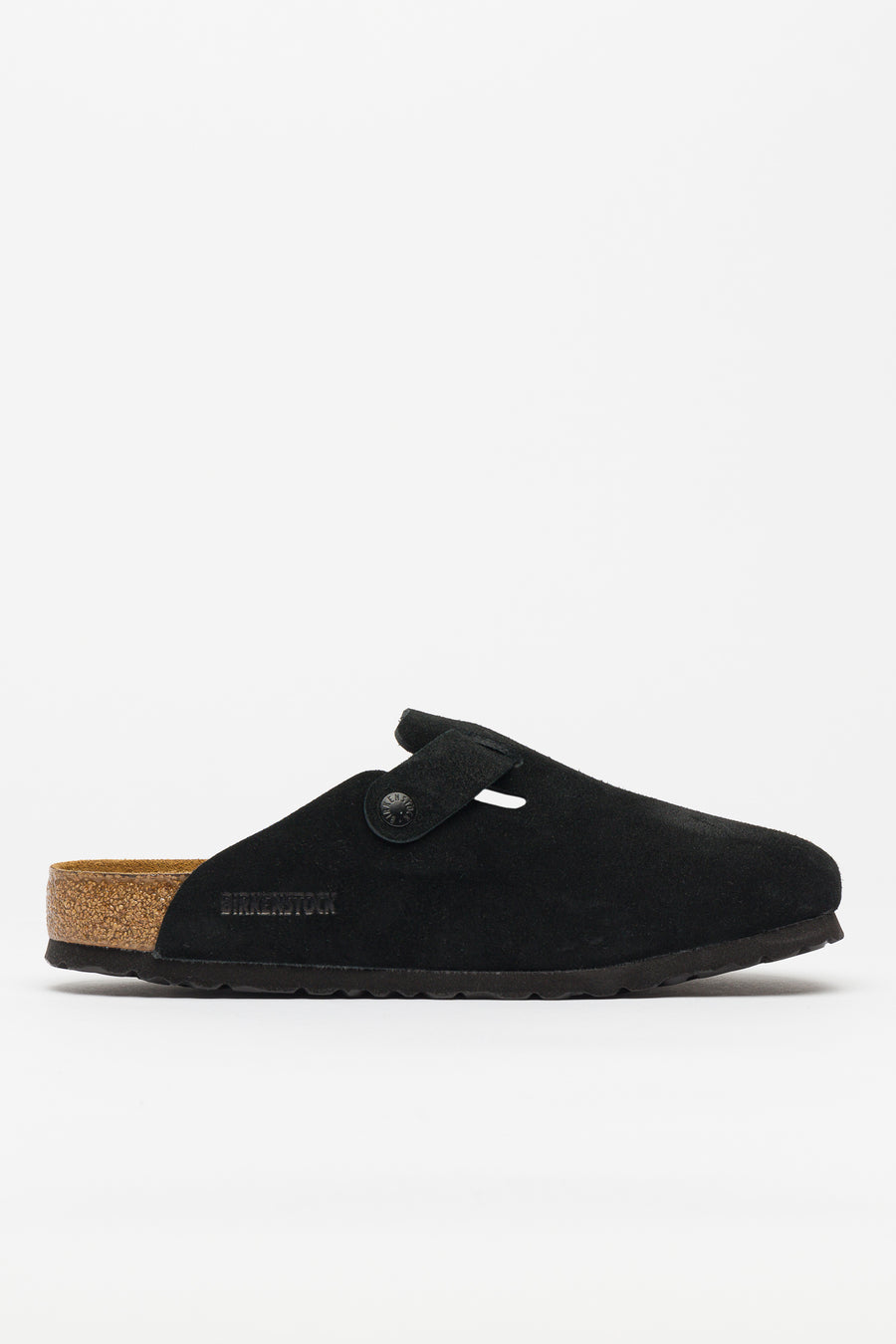 birkenstock black suede boston