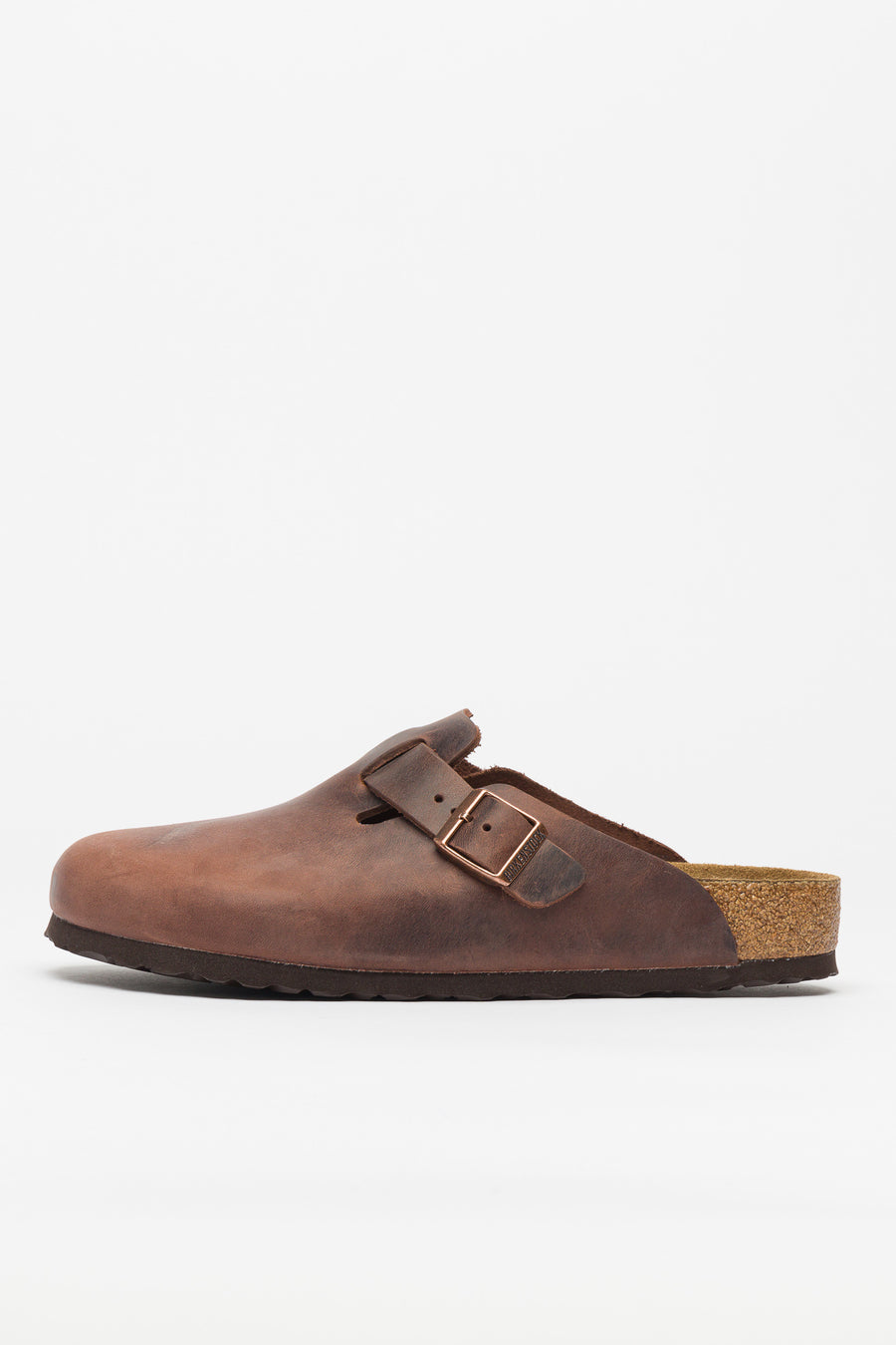 Boston Soft Footbed Oiled Leather in Habana