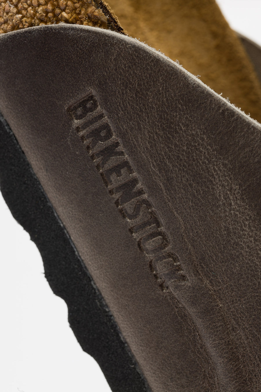 birkenstock boston soft footbed iron oiled leather