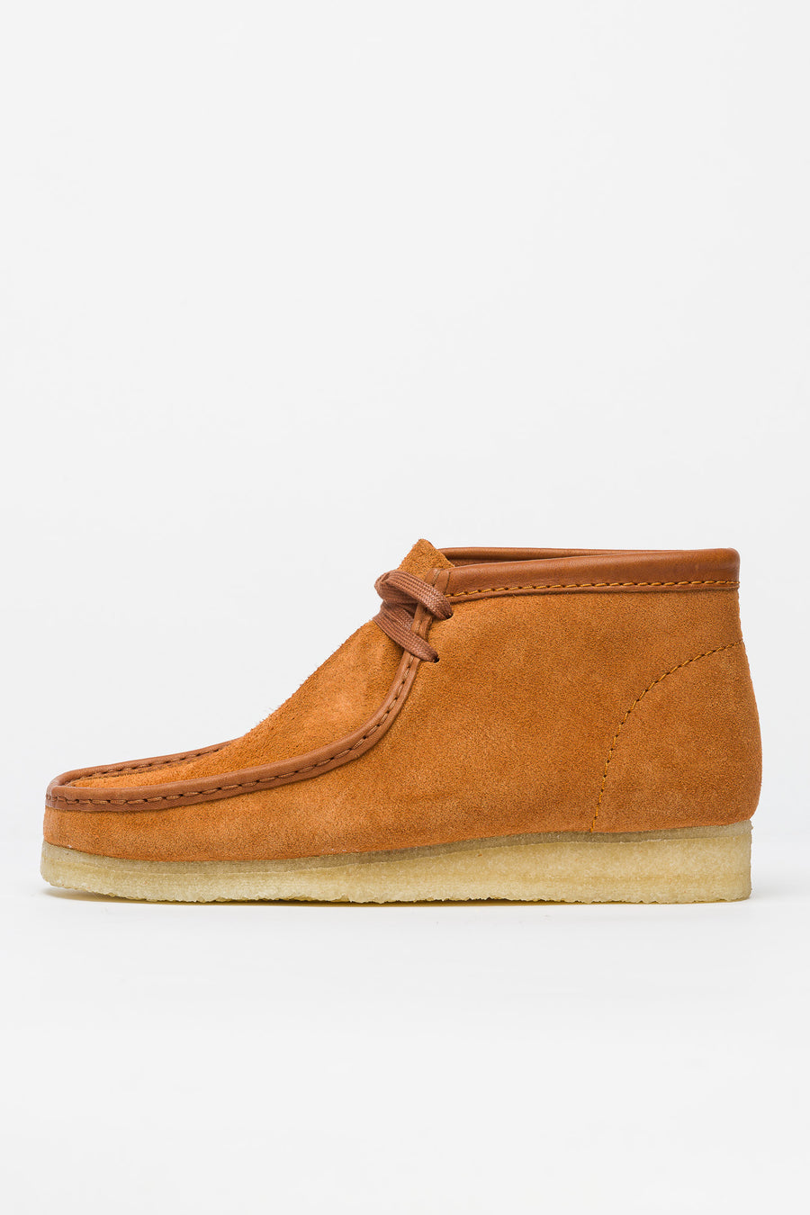 Wallabee Boot in Tan Hairy Suede