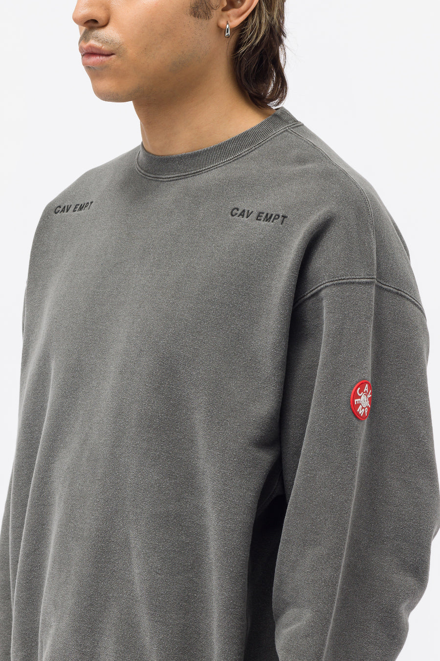 overdye constructive crew neck トップス スウェット トップス