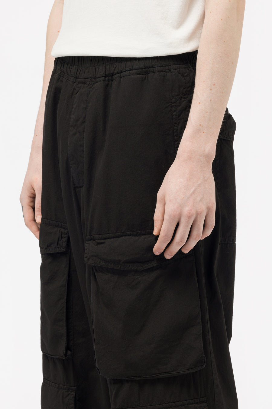Portby Cargo Pants in Black