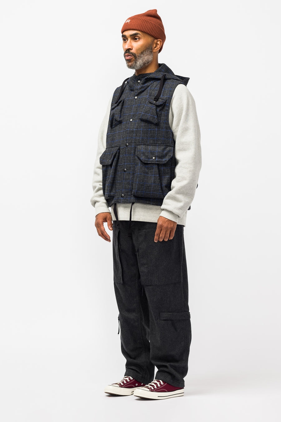 20AW☆ENGINEERED GARMENTS Field Vest Gray | www.fleettracktz.com