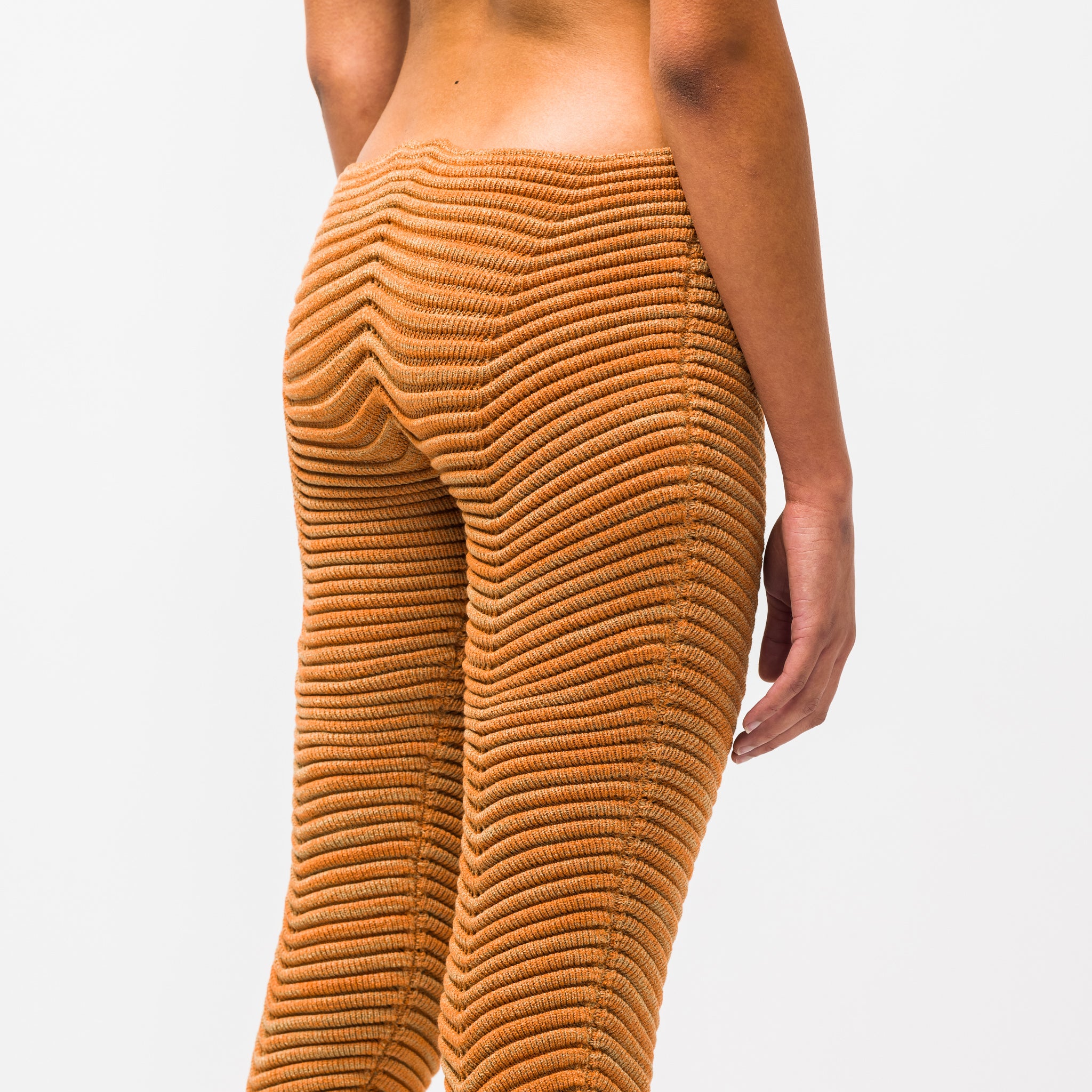 Bodycurl Hipster Pants in Carrot