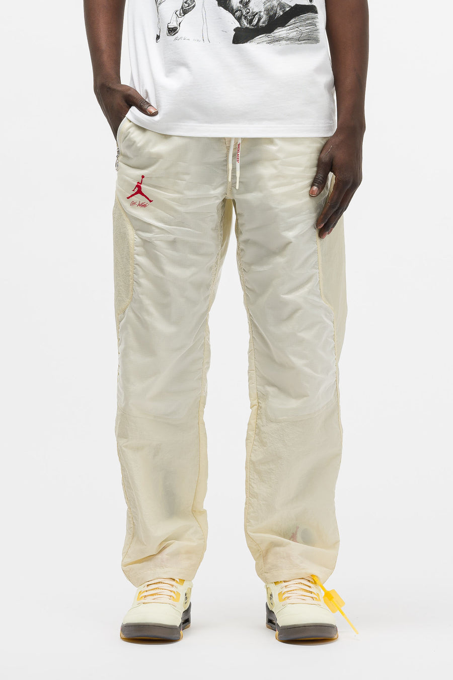 jordan x off white pants