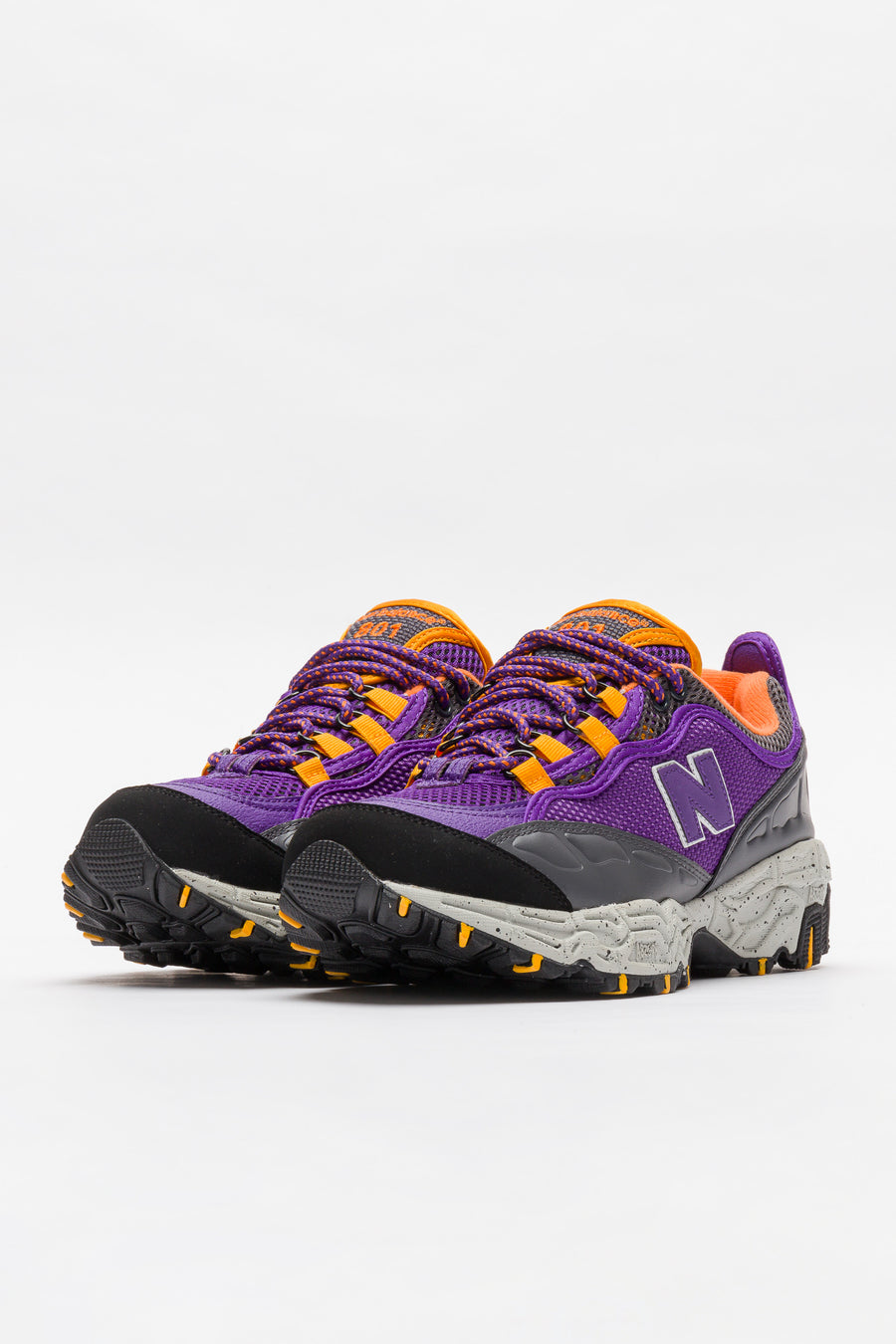 new balance purple and orange